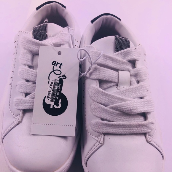 ✅New boys Wiley low top sneaker art class white 13 - Picture 3 of 6